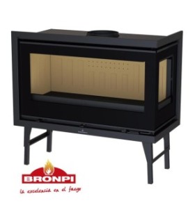 Cairo 90 ED Holz Kamineinsatz Bronpi