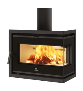 Firebox 49 Evo L/R à bois enfichable Edilkamin