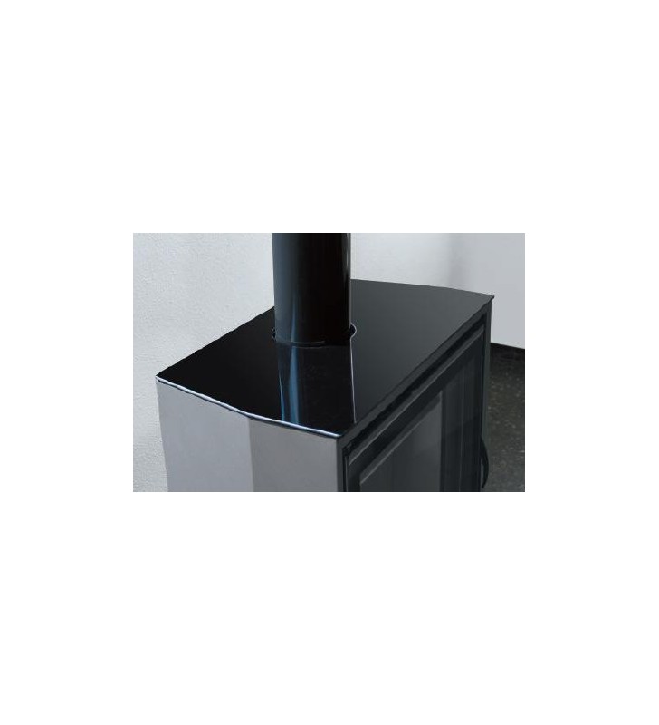 Verre supérieur de 6 mm de couleur noire