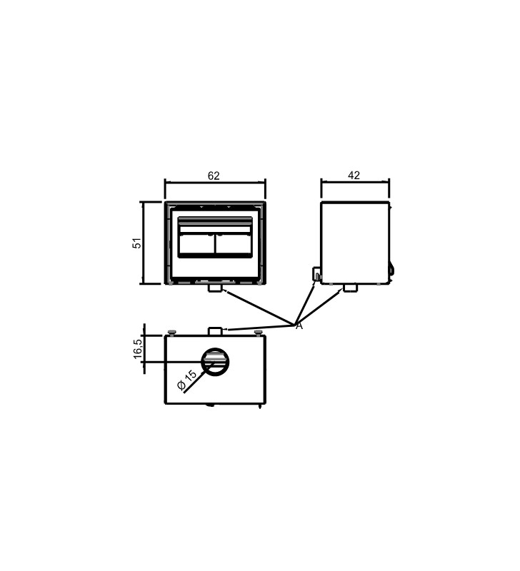 Messplan Carbel RI-60 Holzschuppen
