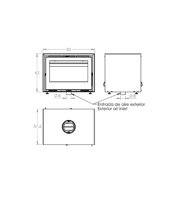 Carbel RI-80 Double-sided measurement plan