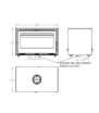Plan de mesure double face Carbel RI-100