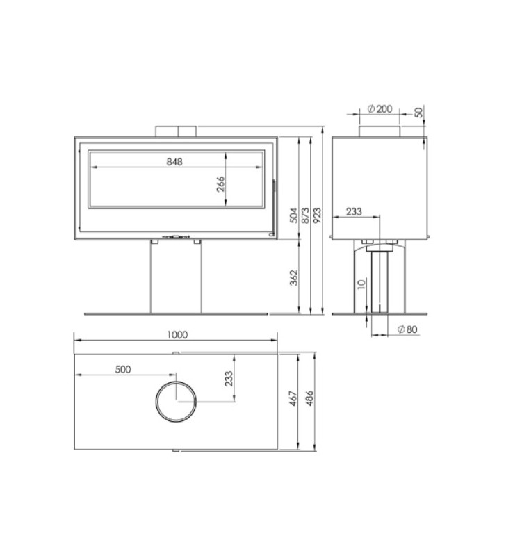 Measurement plan Denia Stoves Swing