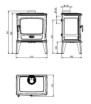 Plan de mesure du Dovre Tai 45 WD