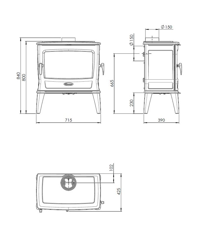 Plano de medidas Dovre Tai 55 WD