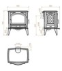 Dovre 640WD dimension plan