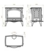 Piano di misurazione Dovre 760WD