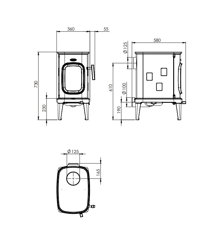 Plan de mesure de Dovre Saga 107