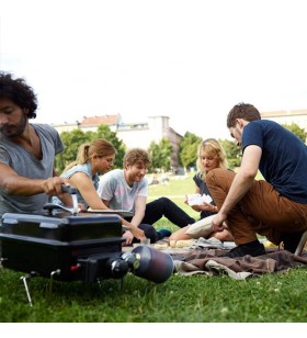Der Gasgrill von Weber ist...
