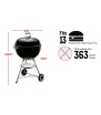 Barbacoa de carbón Original Kettle E-5710 Weber