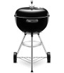 Churrasqueira a carvão Weber Bar-B-Kettle de 57 cm com capa protetora grátis.