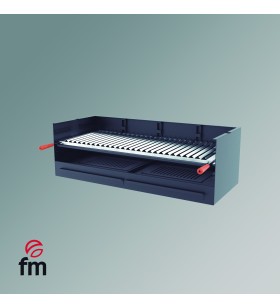 BV-100 FM Charcoal and Wood...