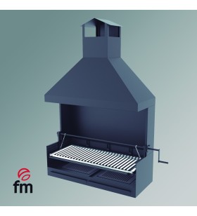 Charcoal and Wood Barbecue...