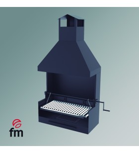 Charcoal and Wood Barbecue...