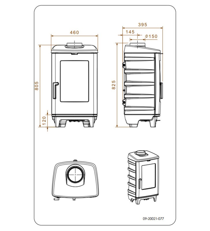 Plan de mesure du Dovre Brut 200