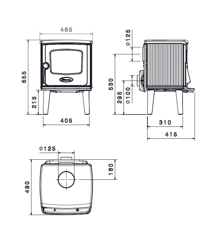 Dovre 325CB-Messplan