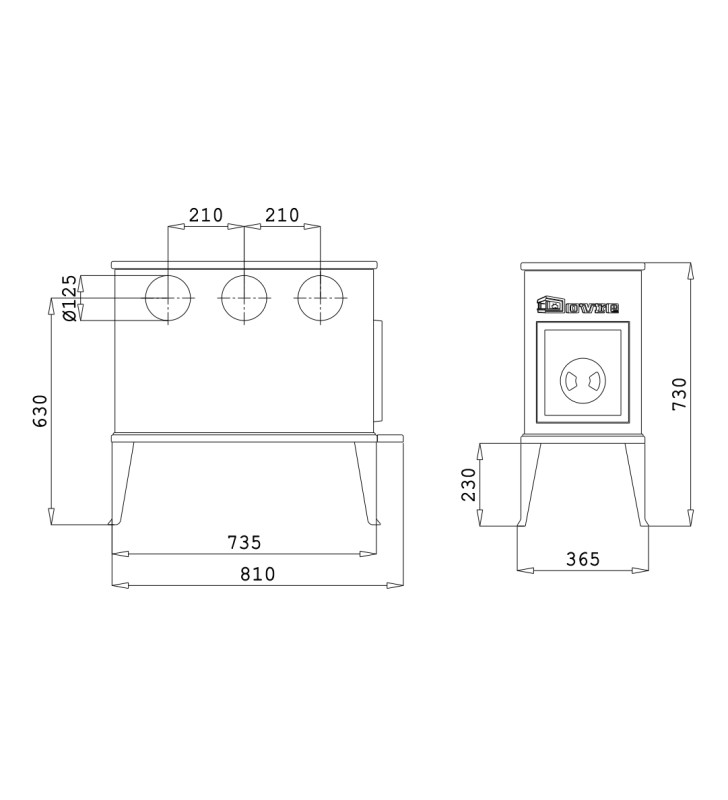Dovre 300 CB/B-Messplan