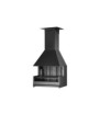 Barbacoa inox porche
