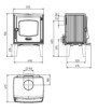 Plan de mesure du Dovre 525 CB