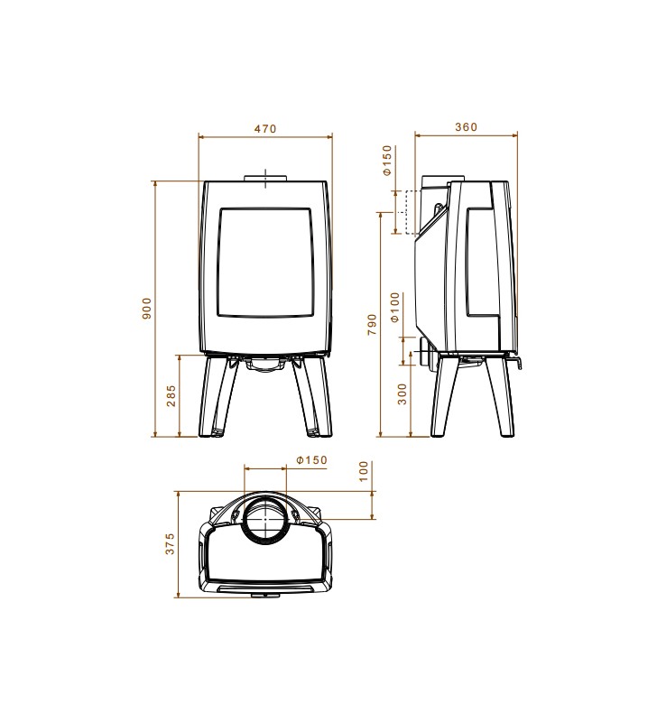 Piano di misurazione Dovre Sense 103
