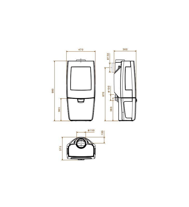 Plan de mesure du Dovre Sense 203