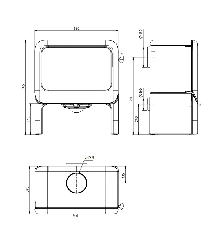 Plano de medição Dovre Rock 500 TB