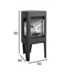 Plano de medidas Jotul F163