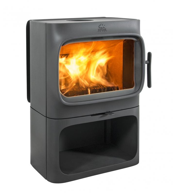 Jotul F305 Holzofen auf Sockel