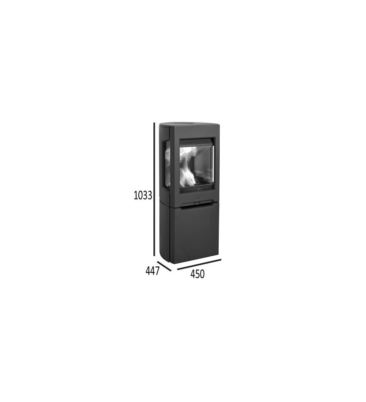 Jotul F165 Messplan