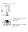 Plano de medidas Jotul F483