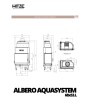 Aquasystem ALAQS 68×53L chimenea calefactora Hitze