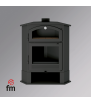 CH-4 R Stufa a legna ad angolo con forno FM