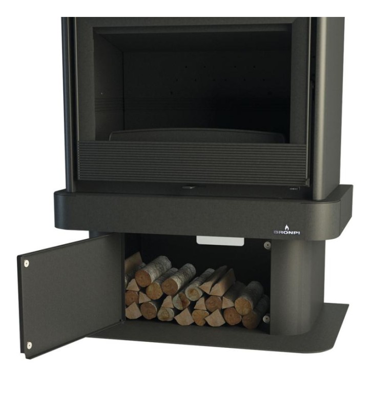 Onderste houtopslagkast