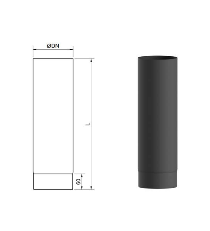 Ευθεία μονάδα 1000 mm Exoleña Premium