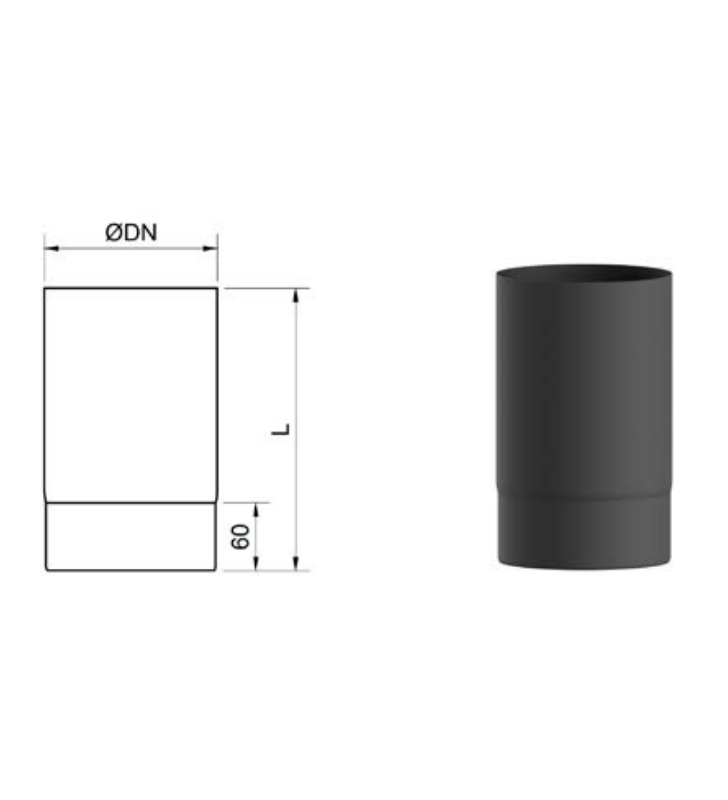 Straight module 250 mm Exoleña Premium