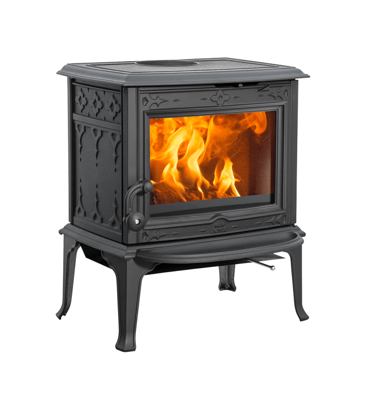 F100 ECO SE LL estufa de leña Negro Mate Jotul