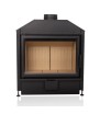 Stufa a legna Flat 80 Side Door 9 kw Caminetti