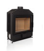Poêle à bois Flat 80 Porte latérale 9 kW Caminetti