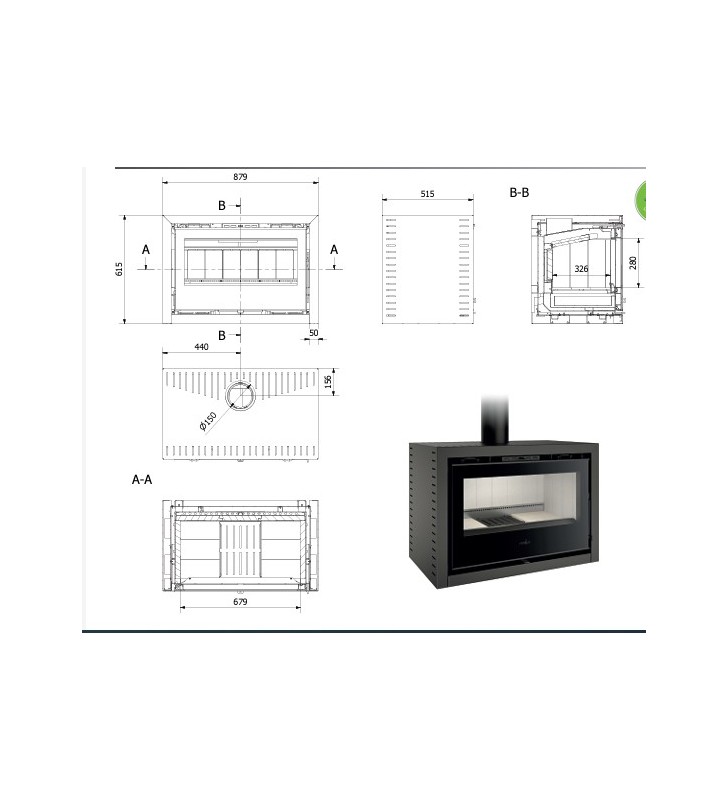 Plan de mesure Ferlux Galaxy Minimal