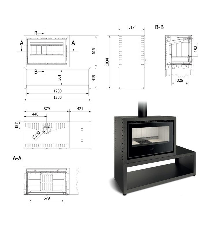 Ferlux Galaxy Furniture Measurement Plan