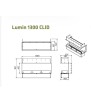 Lumin 1300 CLID Chimenea de Bioetanol Lacunza