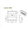 Lumin 1300 / 1300S Lacunza Bioethanol-Kamin