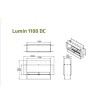 Lareira a bioetanol Lumin 1100 DC Lacunza