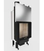 Chimenea de leña FLAT ARCHITECTURAL VERTICAL V-80X80