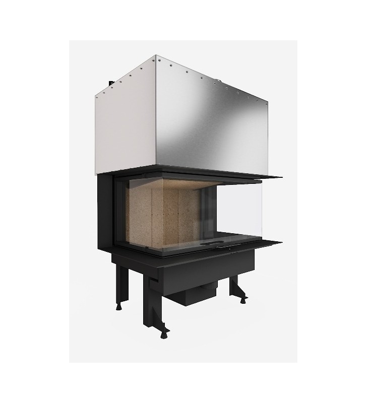 PI ARCHITECTURAL 80x42 Dreiseitiger Kamin