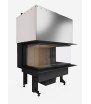 PI ARCHITECTURAL 80x42 Dreiseitiger Kamin