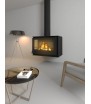 Τζάκι Design Corner UNIVERSAL 80x55