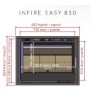 Τζάκι ξύλου IF 810 EASY Bodart & Gonay