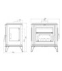 Piano misure Invicta Sedan L Antracite