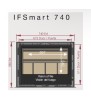 Τζάκι Ξύλου INFIRE SMART 740 χωρίς αεραγωγούς BODART & GONAY